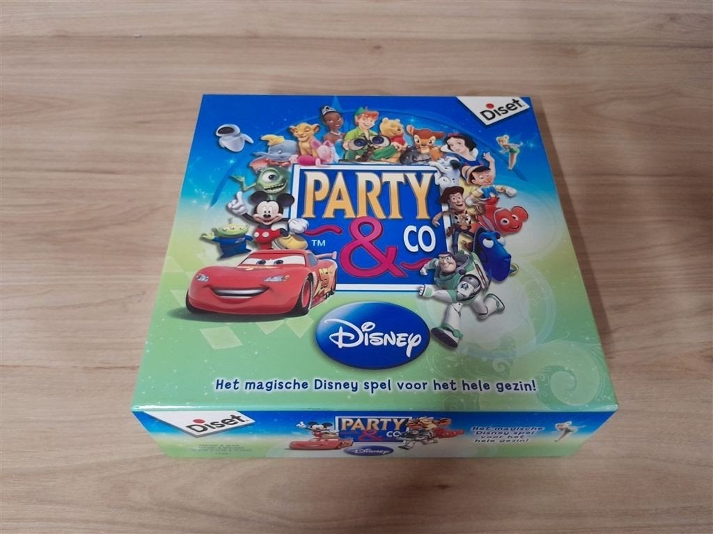 party en co disney pixar - s3012, Verzenden, Zo goed als nieuw