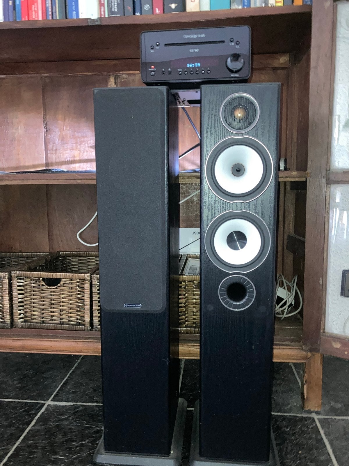 Cambridge Audio One & Monitor Audio Bronze 300 7G set, Ophalen, Vloerstaande luidspreker, Gebruikt, 120 tot 150 watt