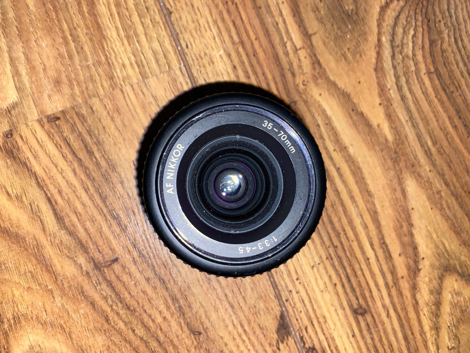 Nikon AF Nikkor 35-70mm f/3.3-4.5 lens, Gebruikt, Autofocus, Nikon, Ophalen of Verzenden