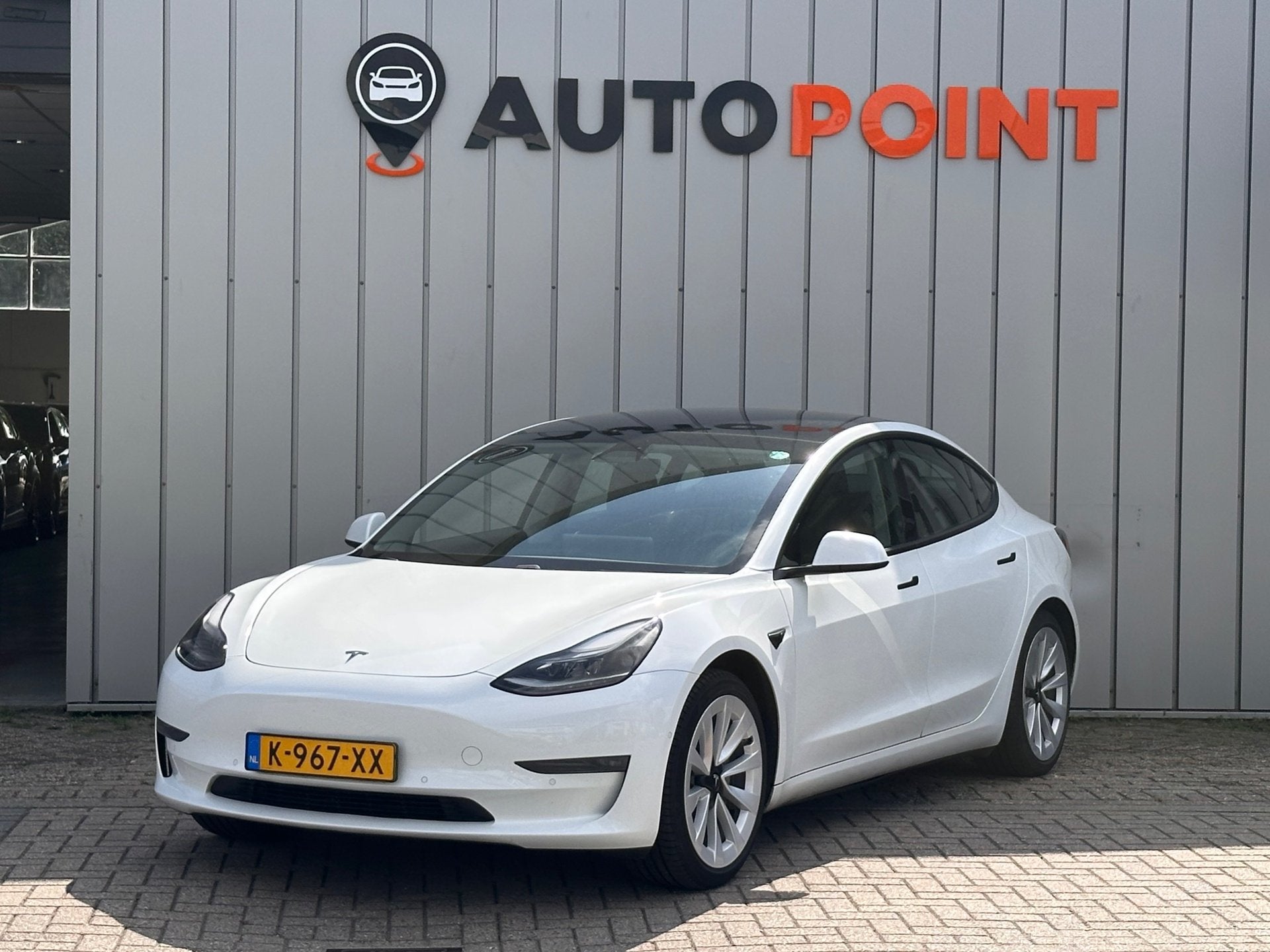 Tesla Model 3 Long Range AWD WARMTEPOMP 75 kWh 91% SOH LFP D, Auto's, Tesla, Bedrijf, Te koop, Model 3, 4x4, ABS, Airbags, Airconditioning
