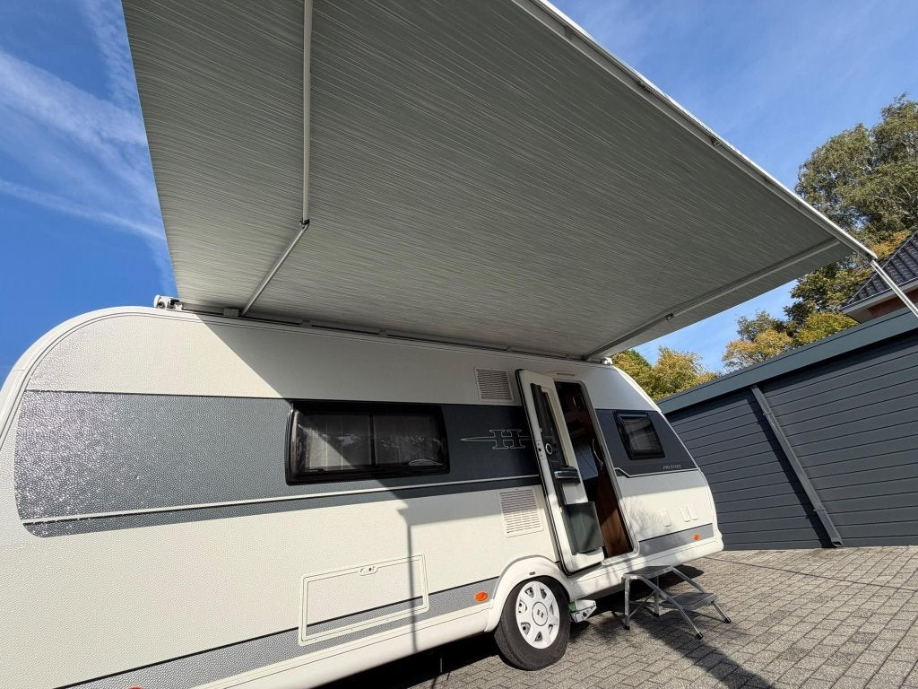 Hobby Prestige 560 WFU Vol uitgerust!!, Rondzit, Hobby, Bedrijf, Fietsenrek