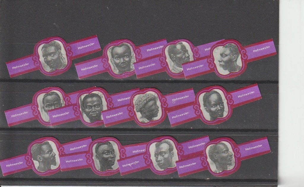 reeks 271   rassen 1-12 sigarenbanden, Ophalen of Verzenden, Zo goed als nieuw, Sigarenbandjes