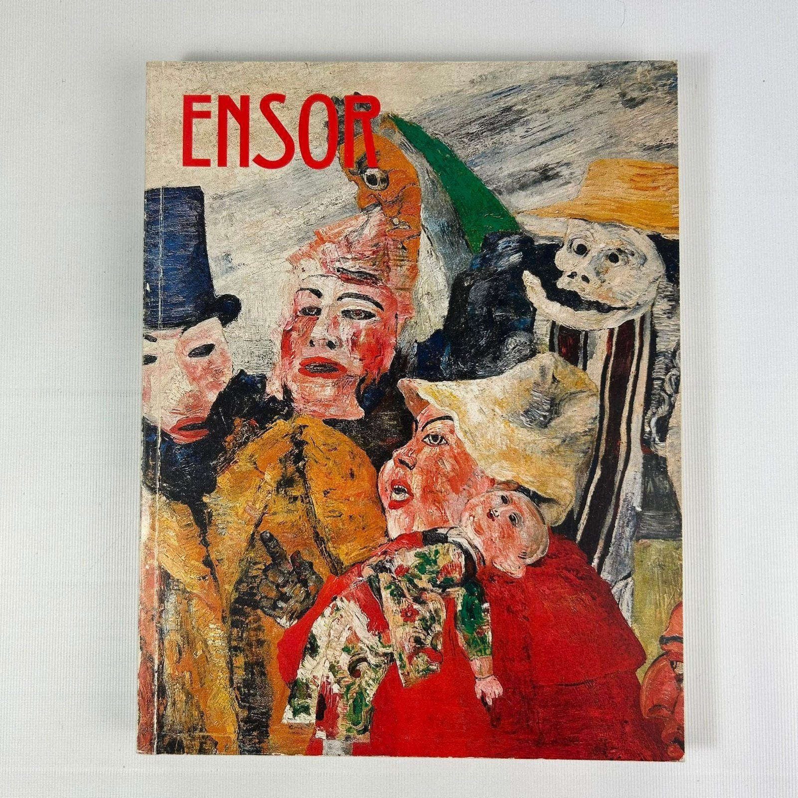 Ensor Kunstboek - Gelezen Conditie, Boeken, Ophalen of Verzenden, Gelezen, Schilder- en Tekenkunst, James Ensor