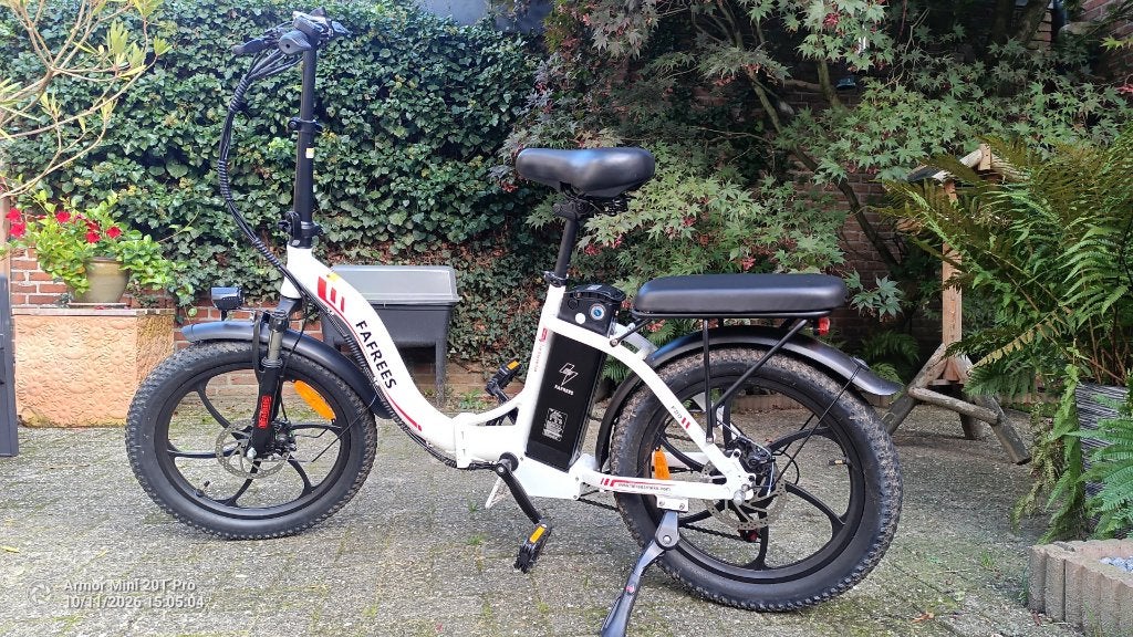Fafrees F20 e-bike vouwbaar, Zo goed als nieuw, 50 km per accu of meer, 55 tot 59 cm, Ophalen
