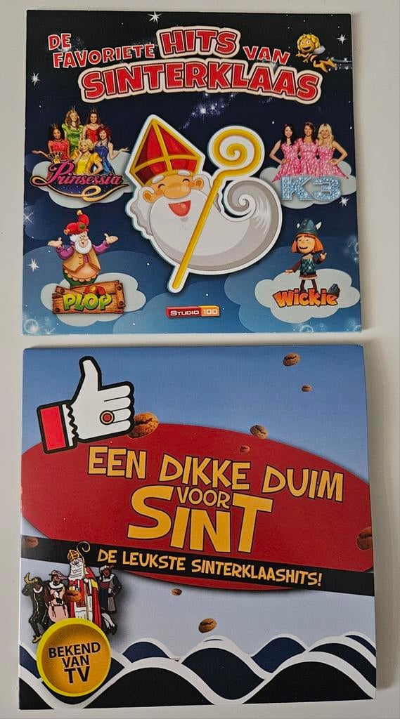 2 SINTERKLAAS CD'S, Ophalen of Verzenden, Zo goed als nieuw
