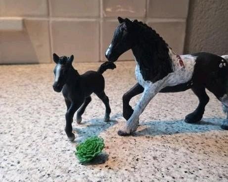 2 schleich paarden, Ophalen of Verzenden, Zo goed als nieuw, Paard, Beeldje of Figuurtje