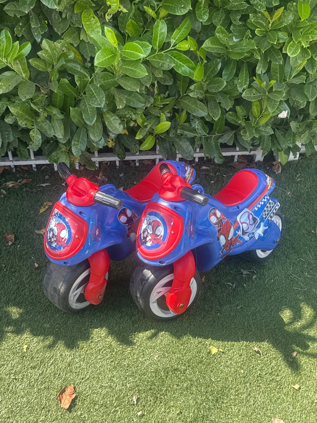 2 Spiderman loopmotoren voor kinderen, Ophalen, Gebruikt