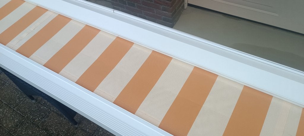 PRACHTIG mooi elektrische zonnescherm 3 meter breed ZGAN, Ophalen, Elektrisch, Zo goed als nieuw, 150 tot 300 cm