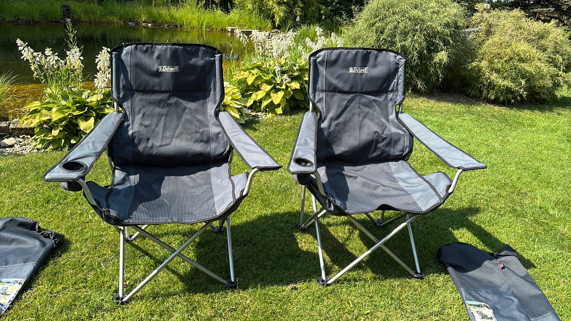 Outwell campingstoelen inklapbaar (3 stuks), Ophalen, Zo goed als nieuw, Campingstoel