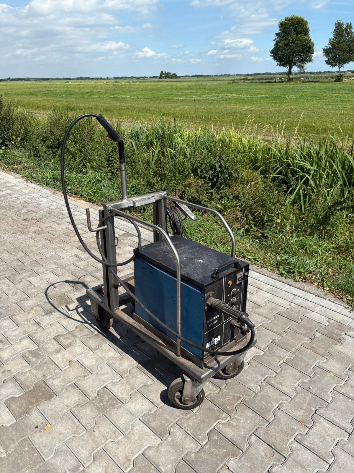 Jura 160/220 mig/mag lasapparaat, Doe-het-zelf en Verbouw, Ophalen of Verzenden, Gebruikt, 150 tot 250 ampère, Co2