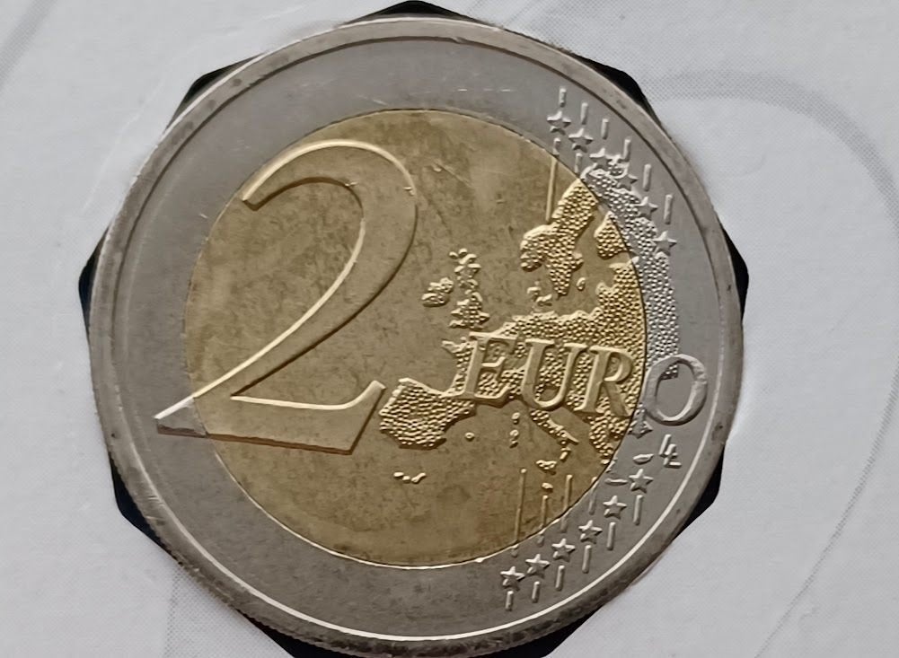 Cyprus 2 Euro "Europese Vlag" - 2015 (AMK), Postzegels en Munten, Munten | Europa | Euromunten, Ophalen of Verzenden, Cyprus, 2 euro