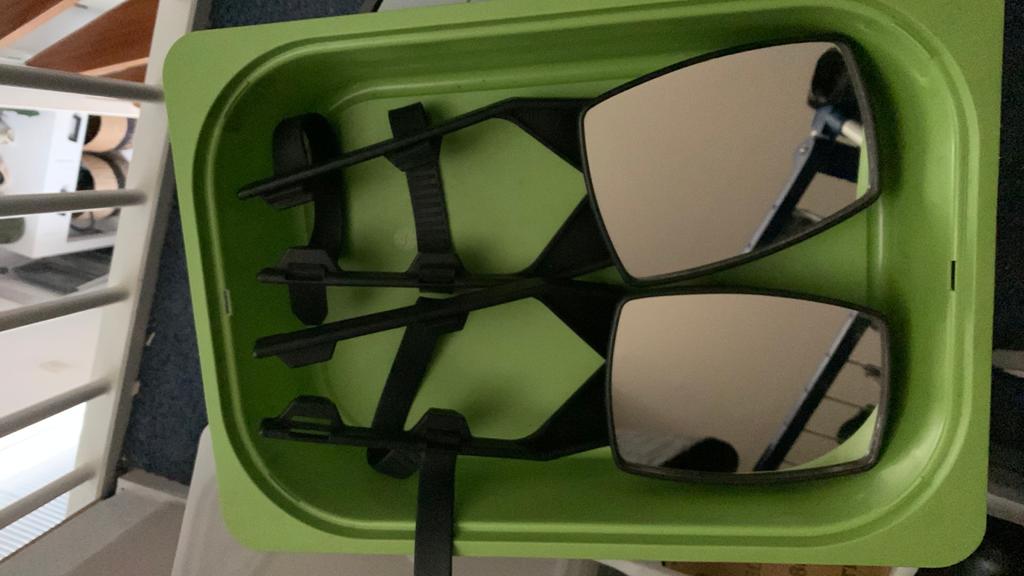 Caravan spiegels, Ophalen, Gebruikt