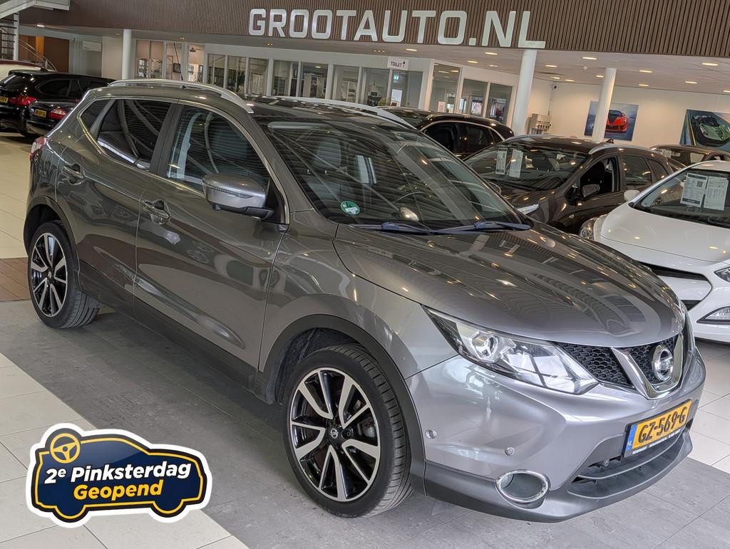 Nissan QASHQAI 1.6 Tekna Panoramadak, Airco, Cruise Control,, Auto's, Voorwielaandrijving, Automatische klimaatregeling, 1618 cc