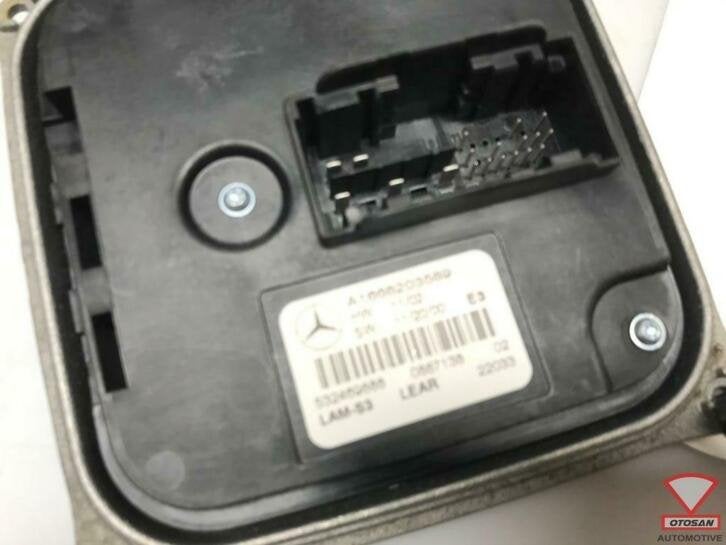 mercedes a b c e s cla koplamp led module a1668203589 3106, Gebruikt, Mercedes-Benz AG, Mercedes-Benz, Ophalen of Verzenden