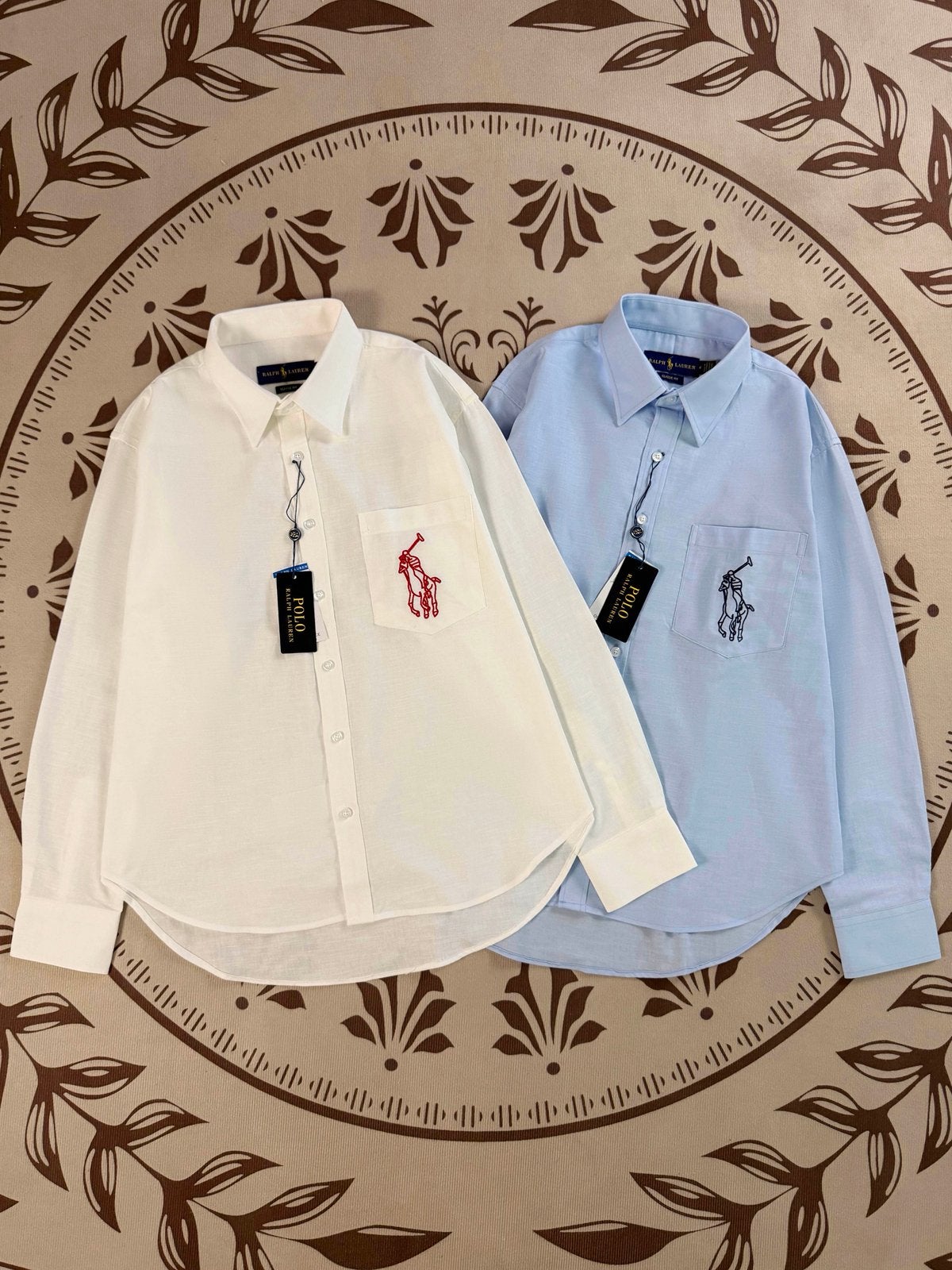Ralph Lauren Vrouwen Blousen Nieuw, Ralph Lauren, Ophalen of Verzenden, Nieuw, Blauw