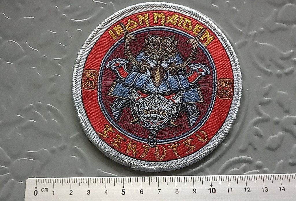 Iron Maiden zeer mooie  limited edition Senjutsu patch 42, Ophalen of Verzenden, Nieuw, Kleding