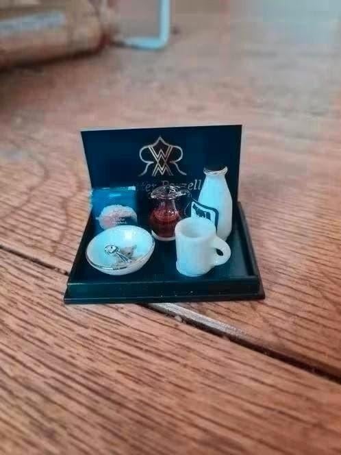Reutter Miniaturen Ontbijtje - Compleet Setje, Ophalen of Verzenden