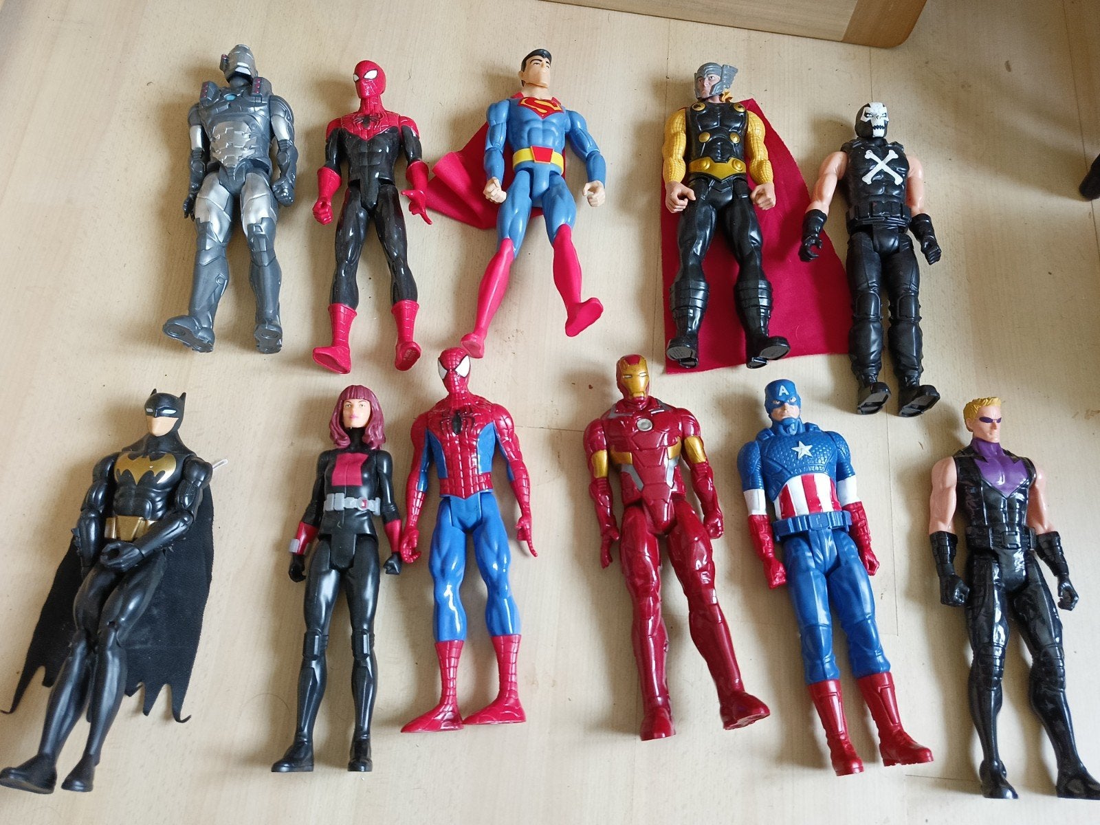 Grote set superhelden poppen: Marvel en DC figuren, Kinderen en Baby's, Ophalen, Gebruikt