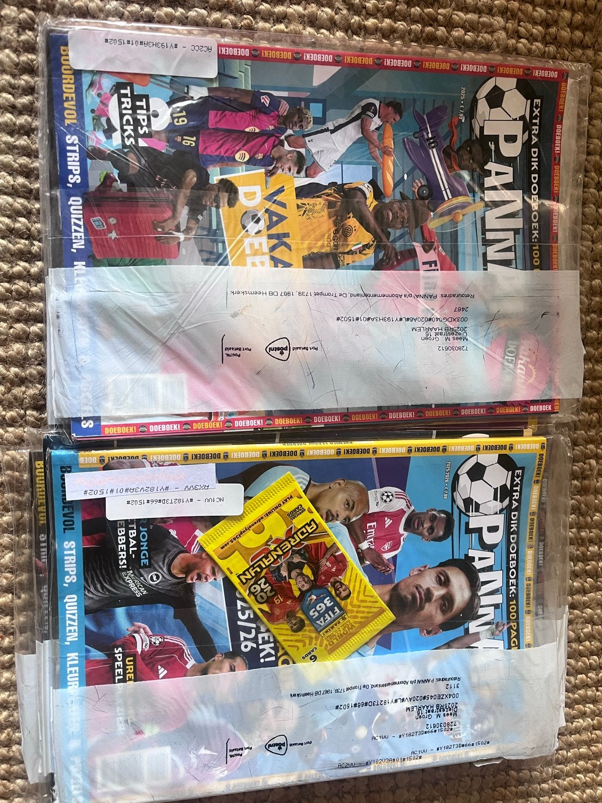 12 Nieuwe Panna Tijdschriften 2025-2026 - Sinterklaas Kado, Boeken, Ophalen, Nieuw, Sport en Vrije tijd
