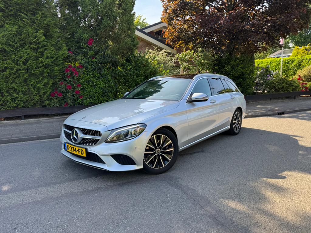 Mercedes-Benz C-Klasse C220 d 194pk 9G-TRONIC 2018 Grijs, Auto's, Mercedes-Benz, Automaat, Achterwielaandrijving, 1800 kg, 4 cilinders