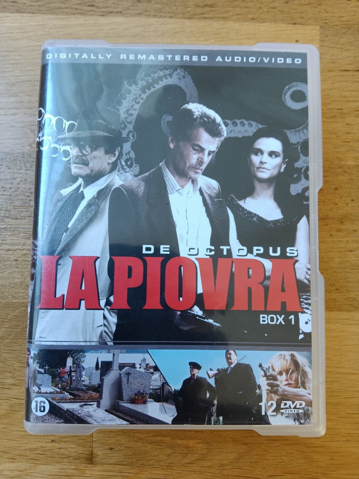 La piovra box1 12 dvds 31 uur octopus, Alle leeftijden, Ophalen, Zo goed als nieuw