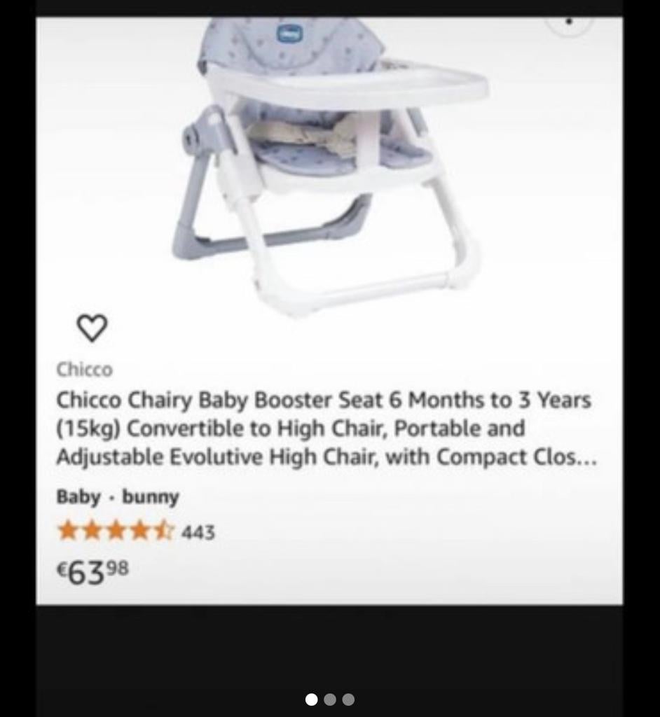 Chicco stoel, Kinderen en Baby's, Kinderstoelen, Ophalen of Verzenden, Zo goed als nieuw, Inklapstoel