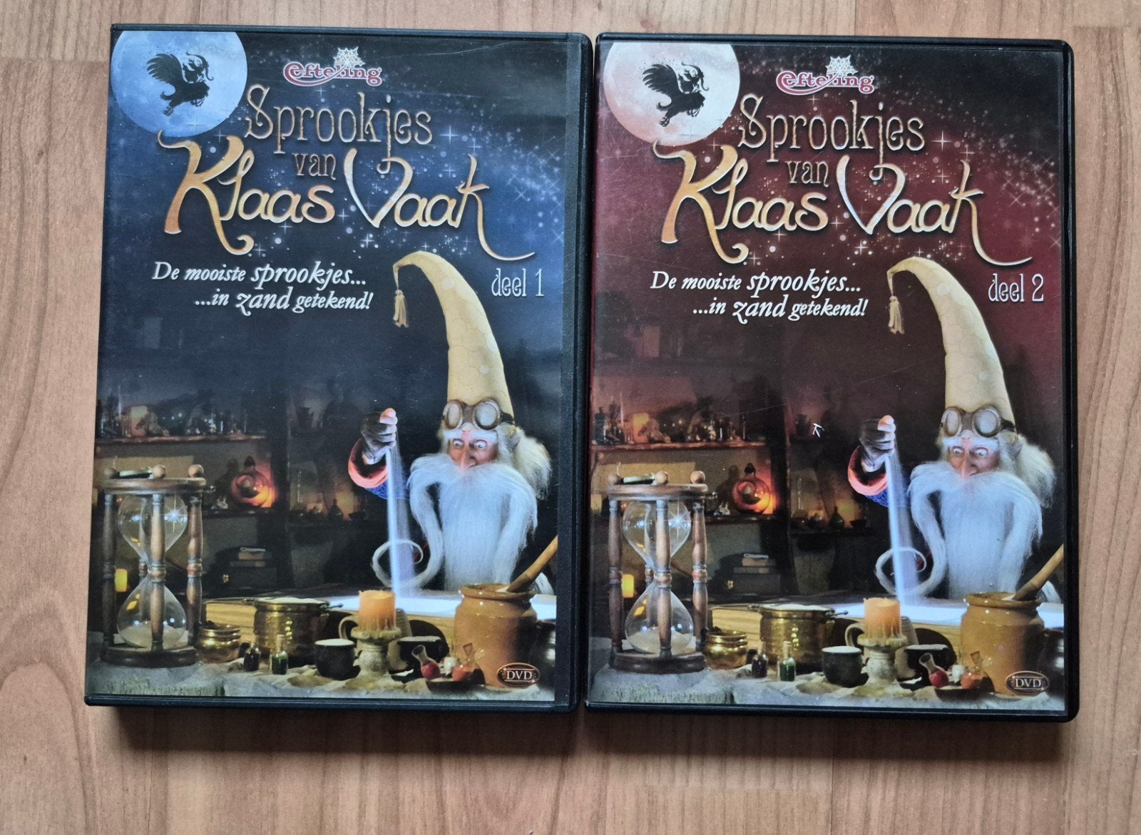 Sprookjes van Klaas Vaak deel 1 & 2 Efteling DVD, Gebruikt, Alle leeftijden, Overige genres, Ophalen of Verzenden