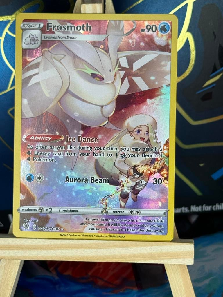 Frosmoth TG30/TG30 Trainer Gallery Pokémon Kaart, Ophalen of Verzenden, Zo goed als nieuw, Losse kaart