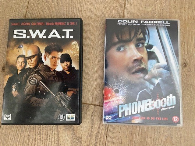 DVD(s): S.W.A.T.  - PHONEbooth, Vanaf 12 jaar, Ophalen, Gebruikt, Actiethriller