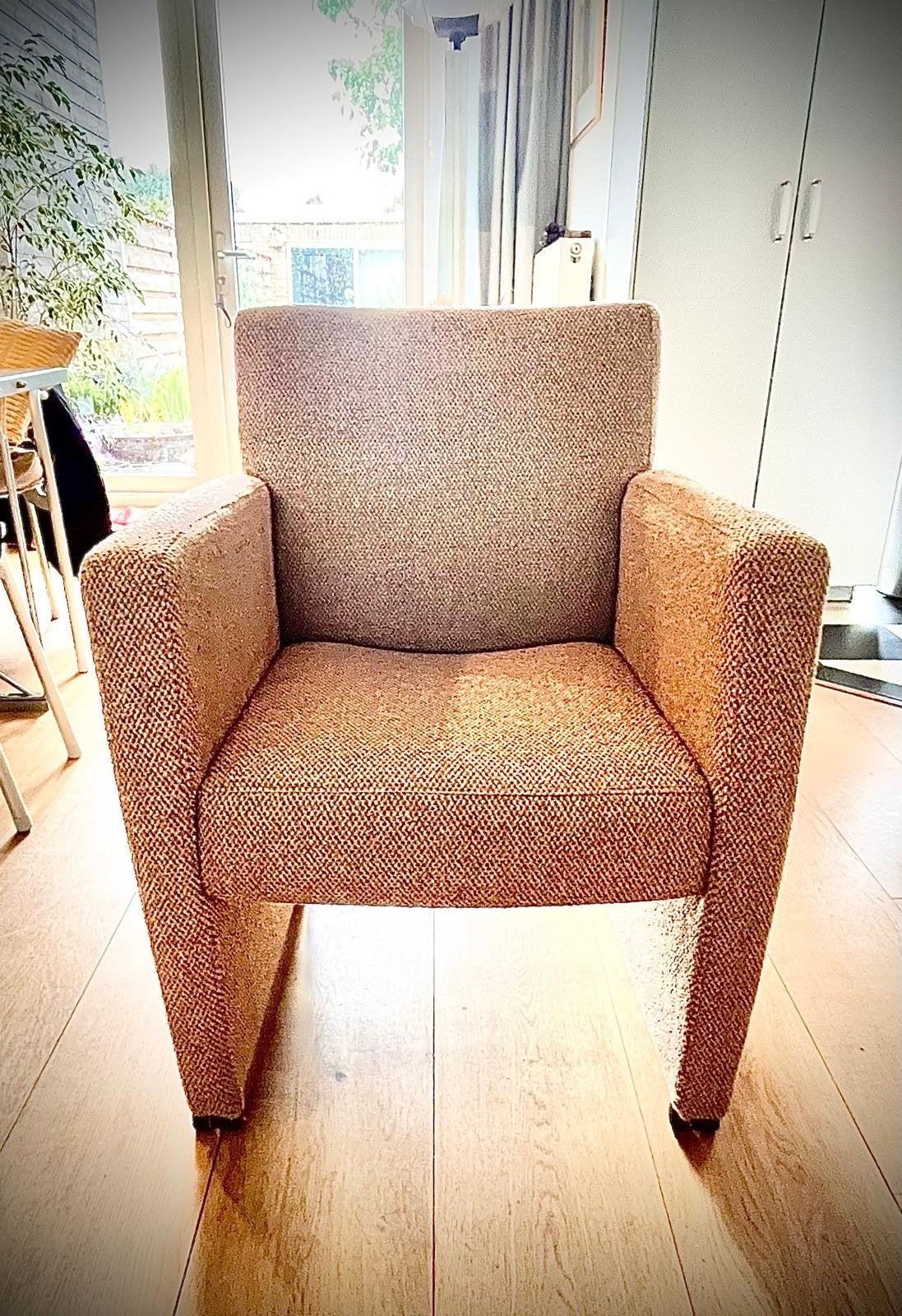 Artifort stoel nieuw bekleed met Ploeg stof, verrijdbaar, Ophalen, Gebruikt, Twee, Overige kleuren