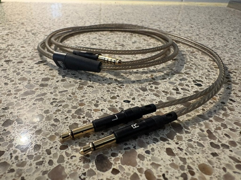 Meze Audio Mono 3.5mm OFC Balanced Upgrade Cable to 4.4, Ophalen of Verzenden, Nieuw, Minder dan 2 meter, Overige kabels