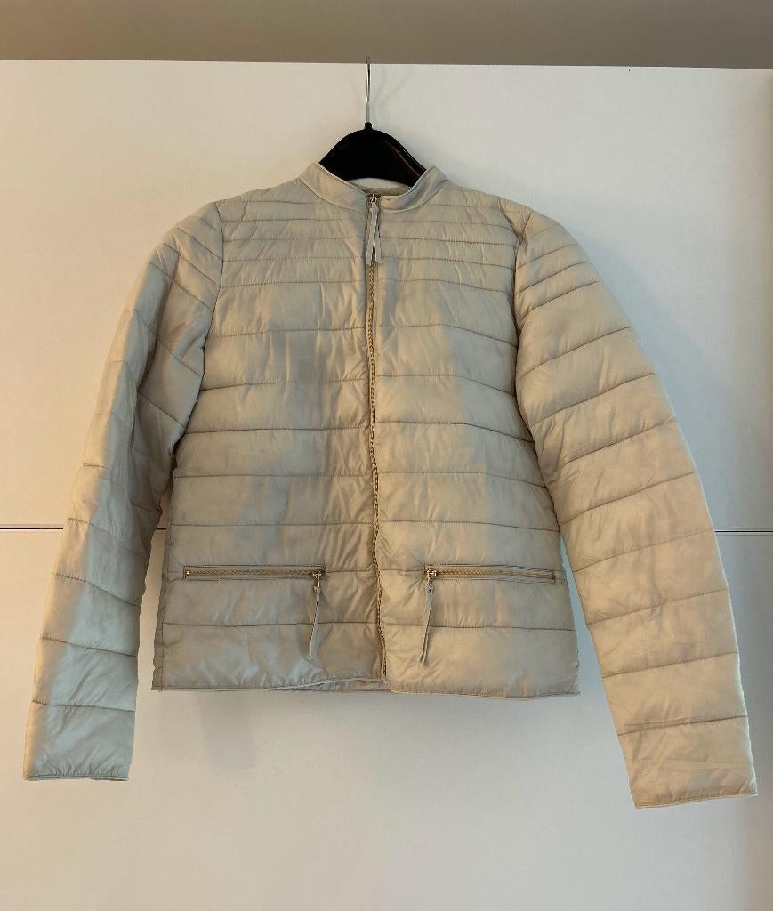 Vila cremekleurige jas, Beige, Vila, Ophalen of Verzenden, Zo goed als nieuw