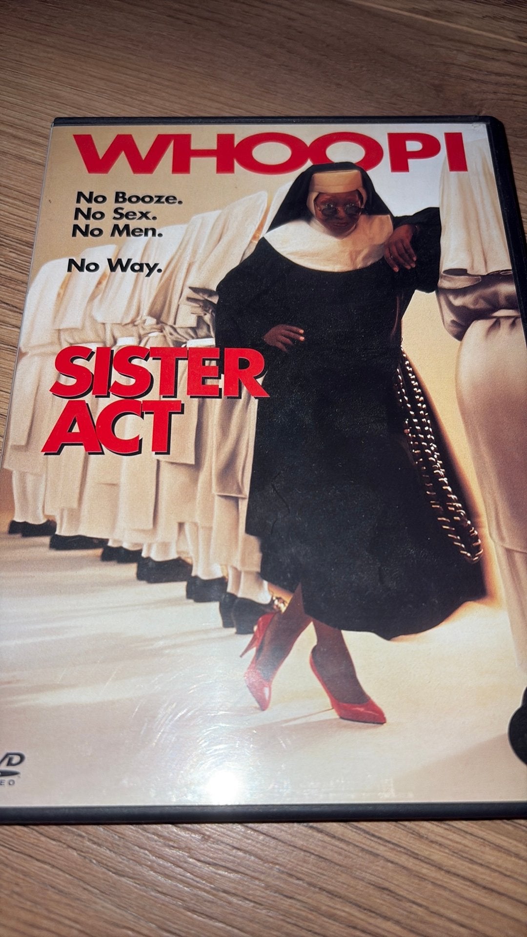Sister Act met Whoopi Goldberg op dvd., Vanaf 16 jaar, Ophalen of Verzenden, Zo goed als nieuw, Actiekomedie