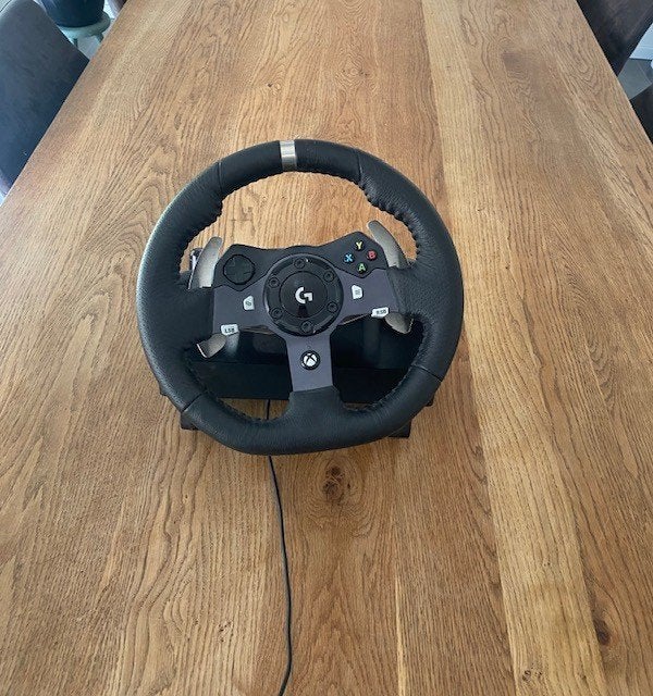 xbox logitec g920 race stuur, Ophalen, Gebruikt, Stuurtje of Sportattribuut, Xbox Series X
