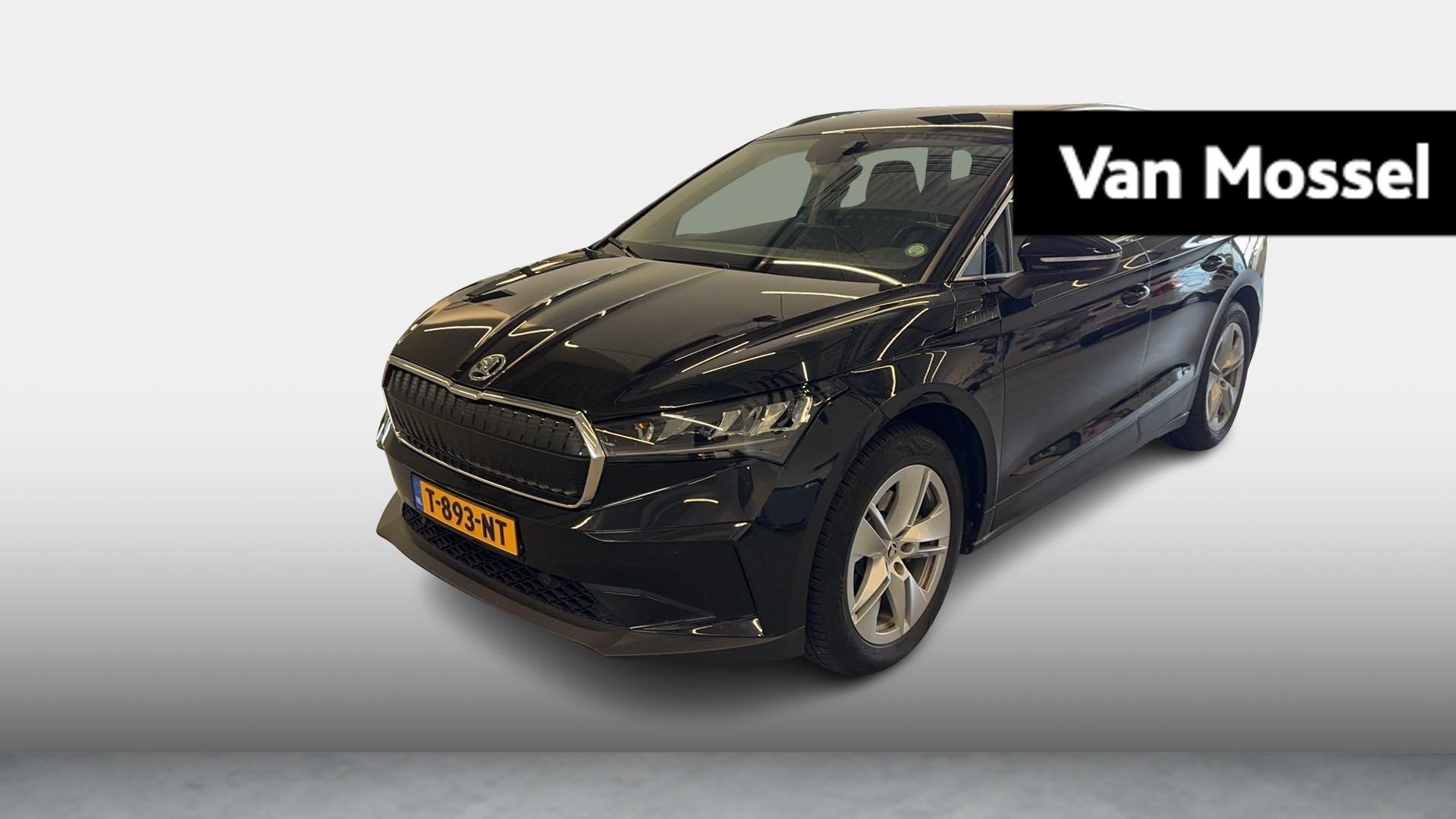 Skoda Enyaq iV 80 | WORDT VERWACHT | TREKHAAK | STOELVERWARM, Auto's, 12 maanden, Achterwielaandrijving, Gebruikt, Leder en Stof