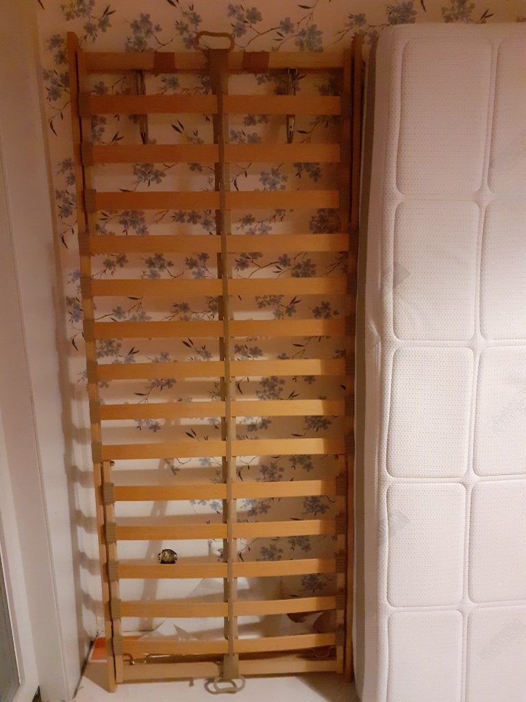 lattenbodem verstelbaar 80 x 200 cm zgn, Ophalen, Eenpersoons, Zo goed als nieuw, 80 cm