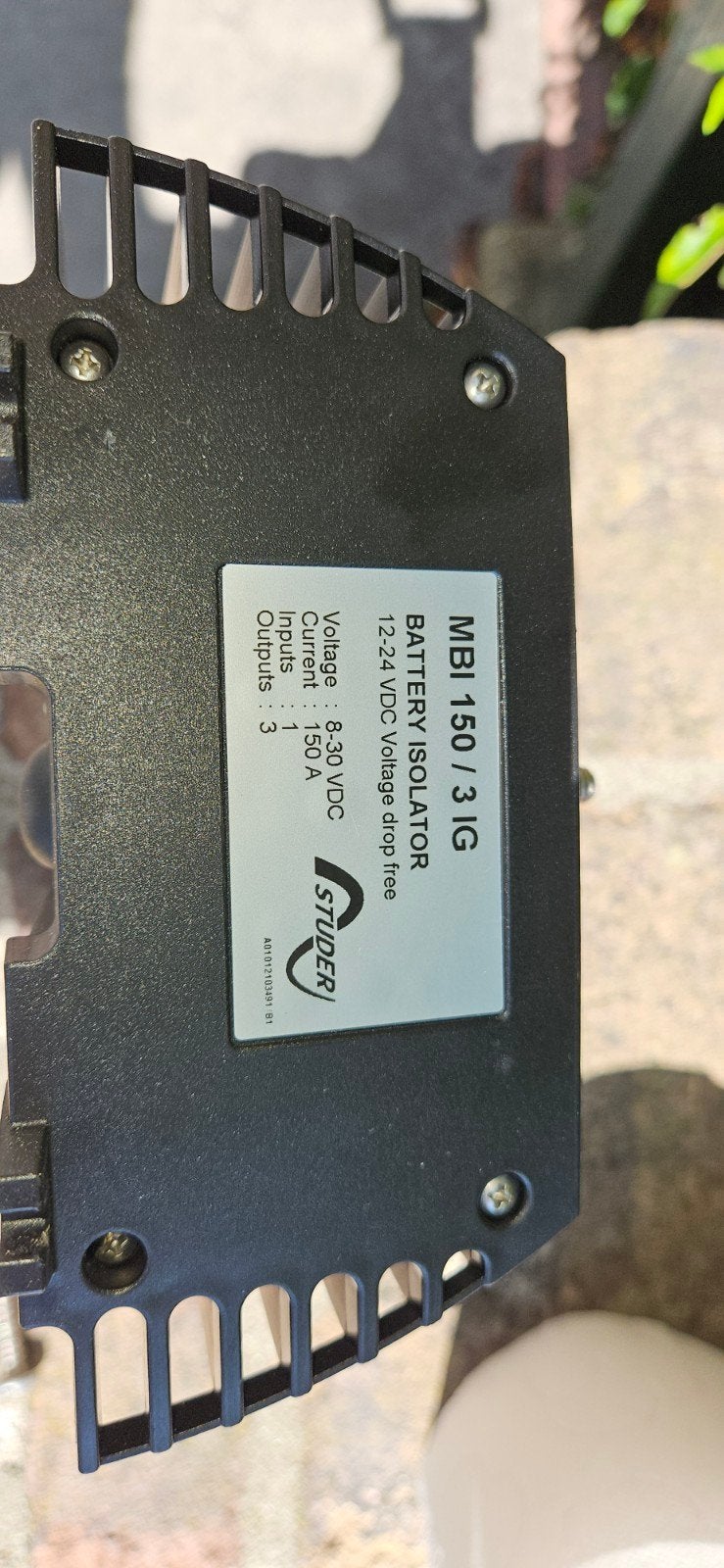 Studer MBI 150/3G Accu Isolator 12-24V DC, Ophalen, Gebruikt