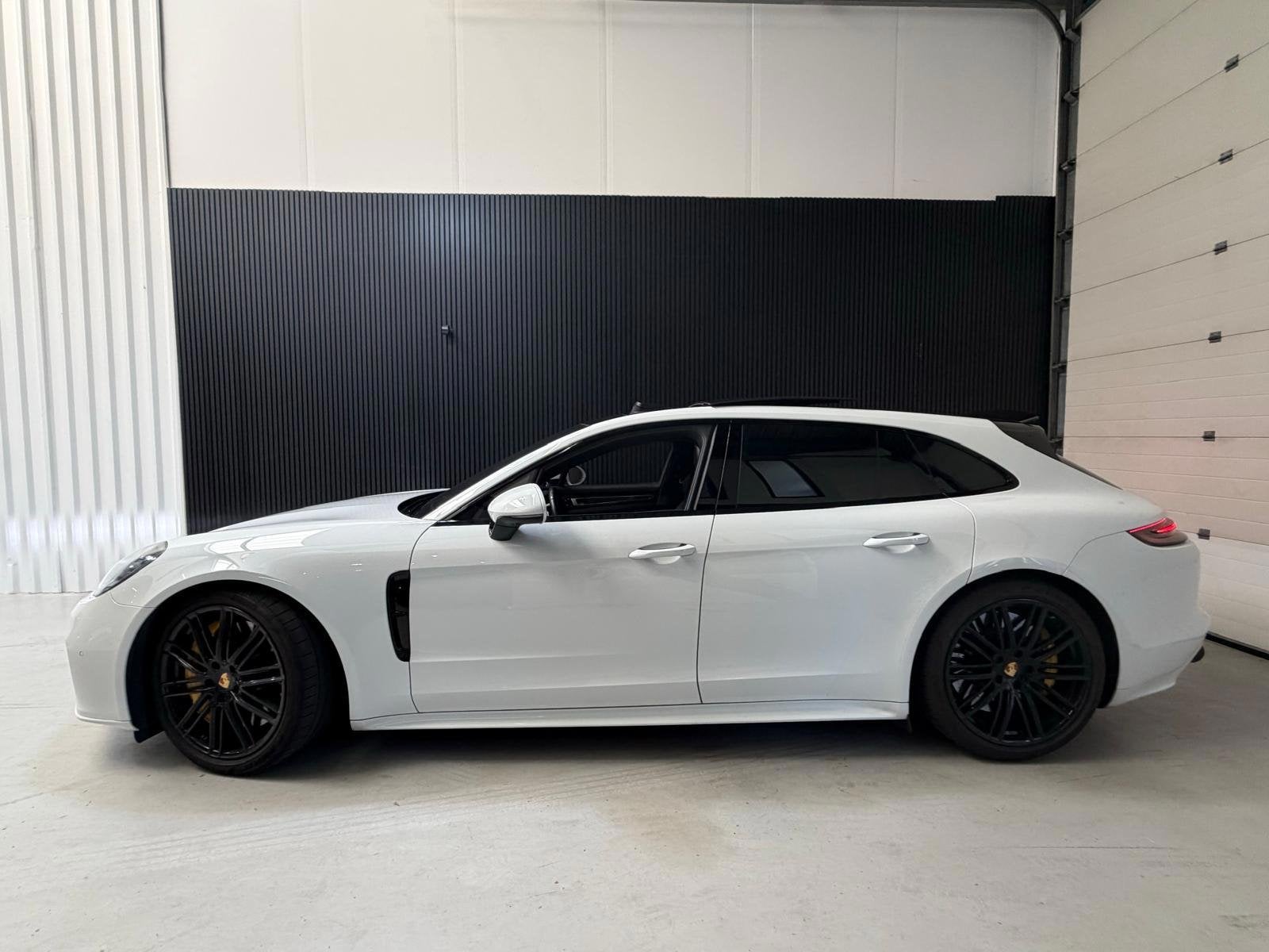 Porsche Panamera Sport Turismo 4.0 Turbo turismo fabrieksgar, Auto's, Automaat, Dealer onderhouden, Gebruikt, Wit