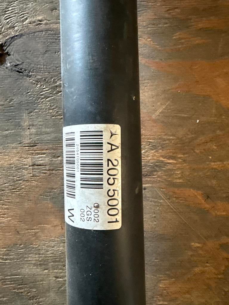 Cardanas Mercedes-Benz W205 C63 AMG, Auto-onderdelen, Remmen en Aandrijving, Ophalen of Verzenden, Gebruikt, Mercedes-Benz