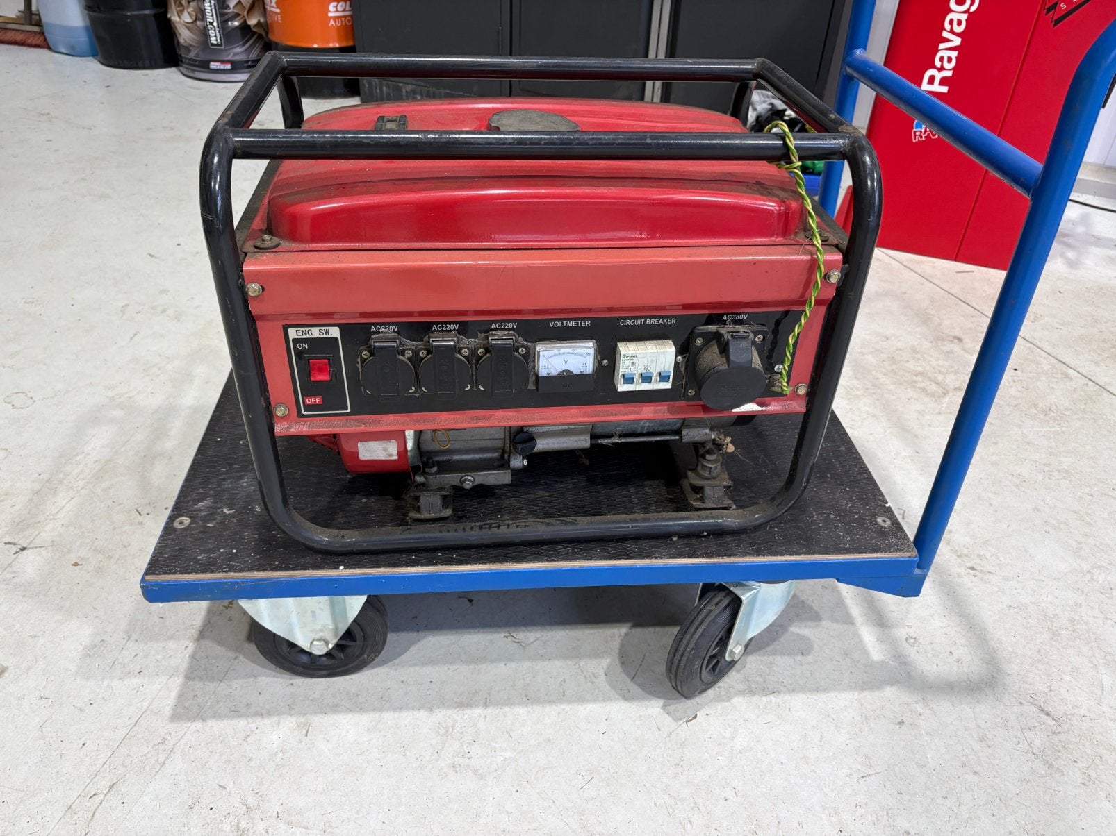Generator 3kw DH-8500, Ophalen of Verzenden, Zo goed als nieuw