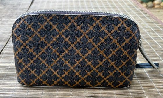 Marlene Birger toilettas/make-up tasje, Ophalen of Verzenden, Zo goed als nieuw, Bruin, Dame