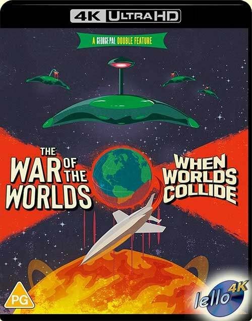 Blu-ray 4K: The War of the Worlds (1953 Gene Barry) UK KC, Cd's en Dvd's, Blu-ray, Ophalen of Verzenden, Nieuw in verpakking, 4K Ultra HD Blu-ray