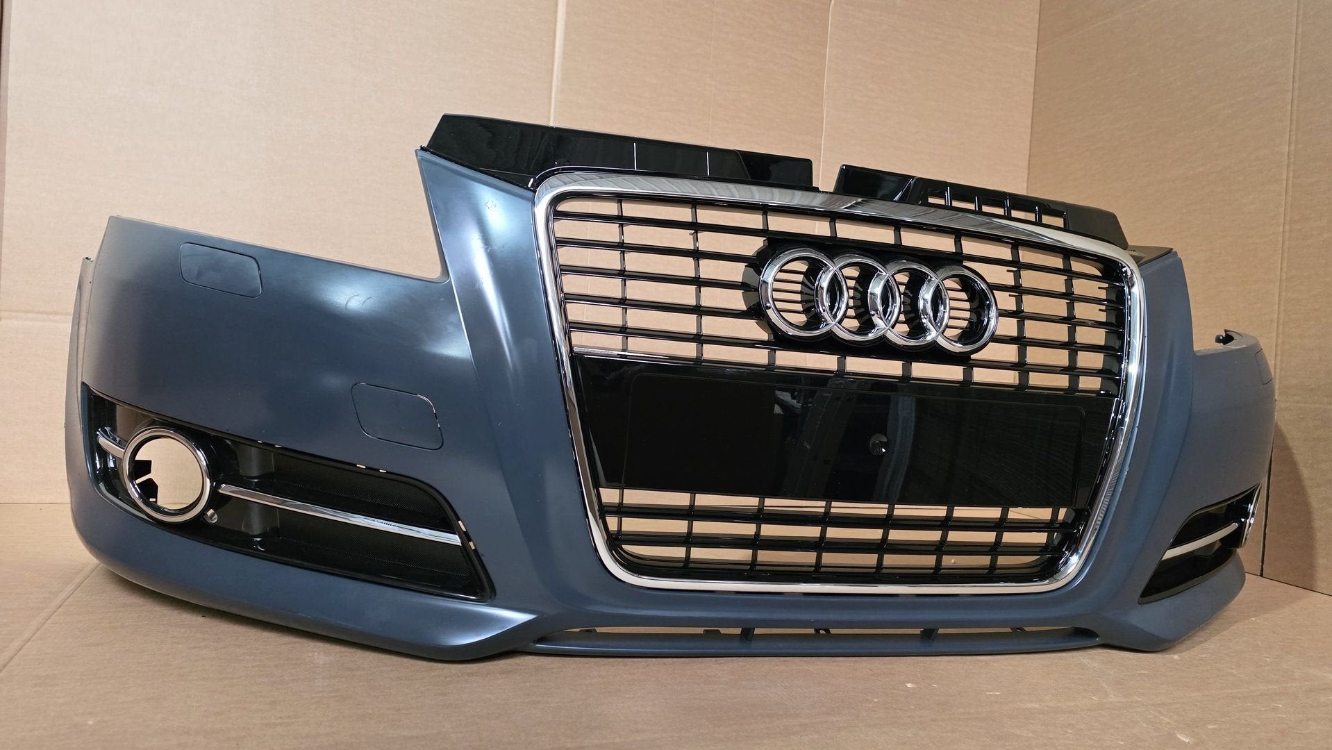 Voorbumper Audi A3 8P Facelift KLS Origineel bj.2008-2012, Gebruikt, -, Voor, Ophalen of Verzenden