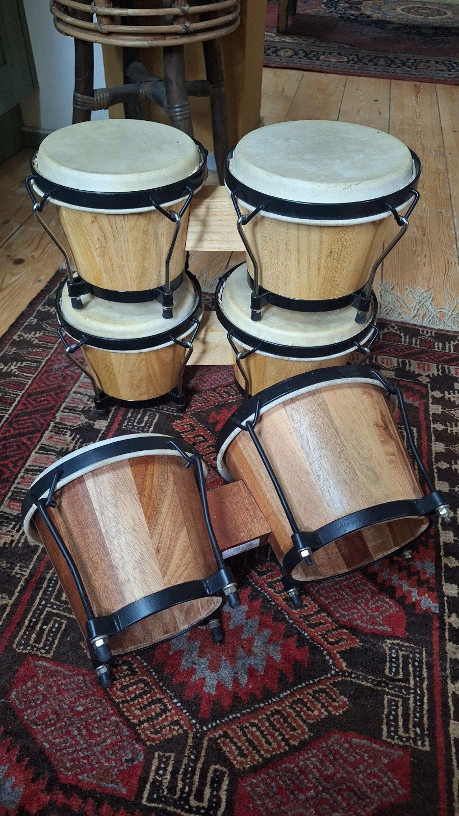 3 bongo sets - los 20 euro, 3 stuks 50 euro, Ophalen, Gebruikt, Overige merken