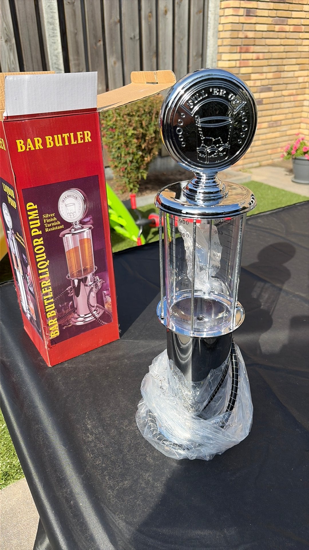 Bar Butler Liquor Pump - Zilverkleurig Drankdispenser, Ophalen, Overige typen, Metaal, Overige merken