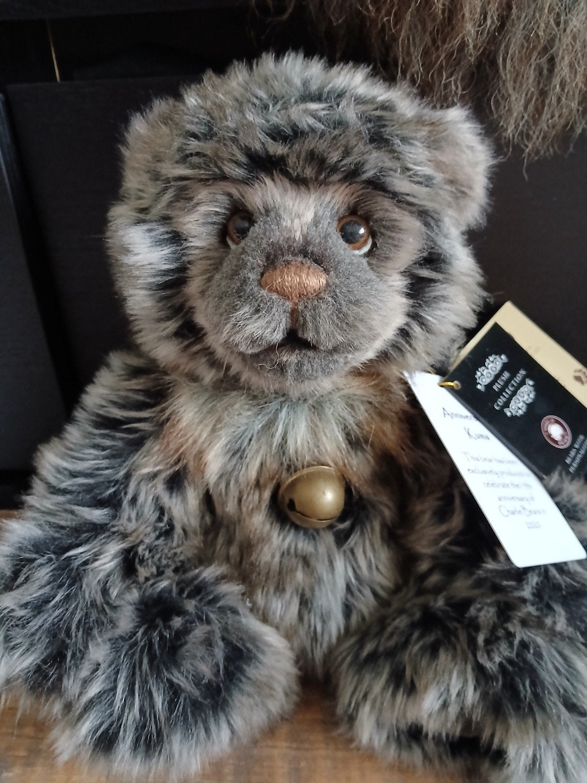 ***Anniversery Kuma***Charlie bears, Ophalen of Verzenden, Zo goed als nieuw, Stoffen beer, Overige merken