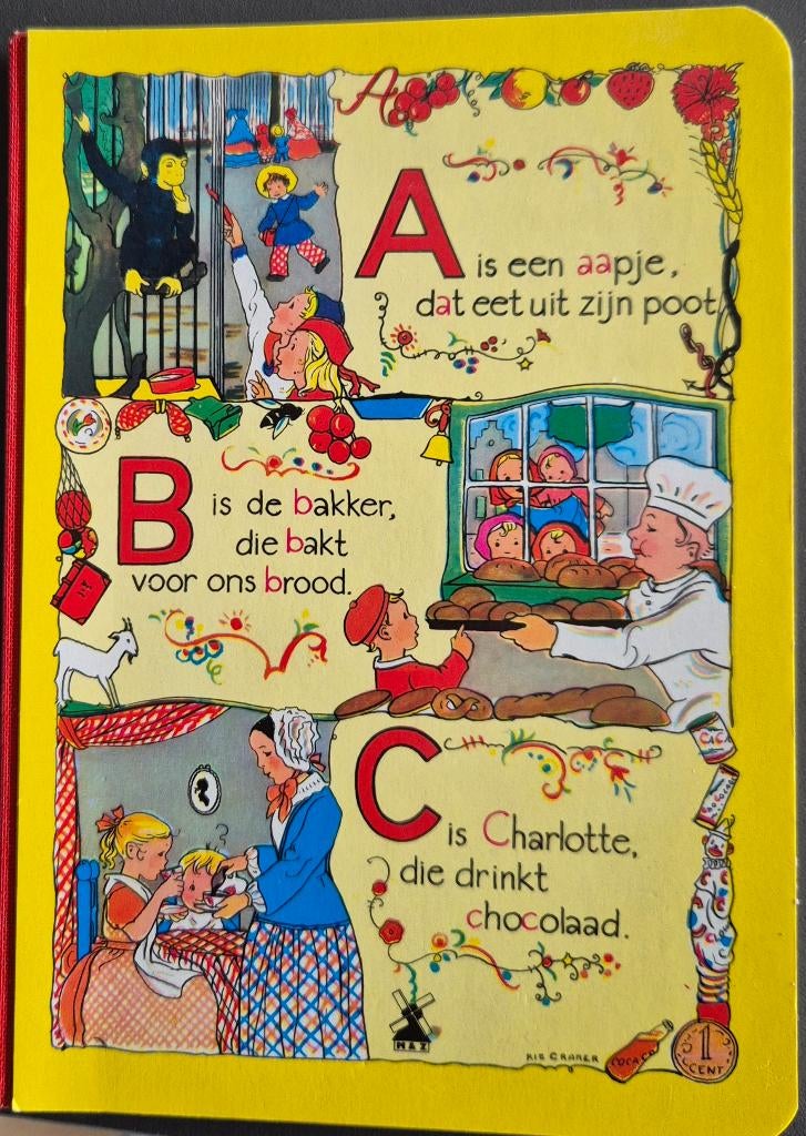 ABC leren lezen boekje, Boeken, Ophalen of Verzenden, Nieuw