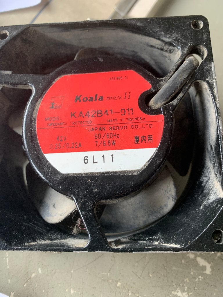 2 originele Barbas Ventilatoren, Ophalen of Verzenden, Gebruikt, Inbouwhaard, Houthaard