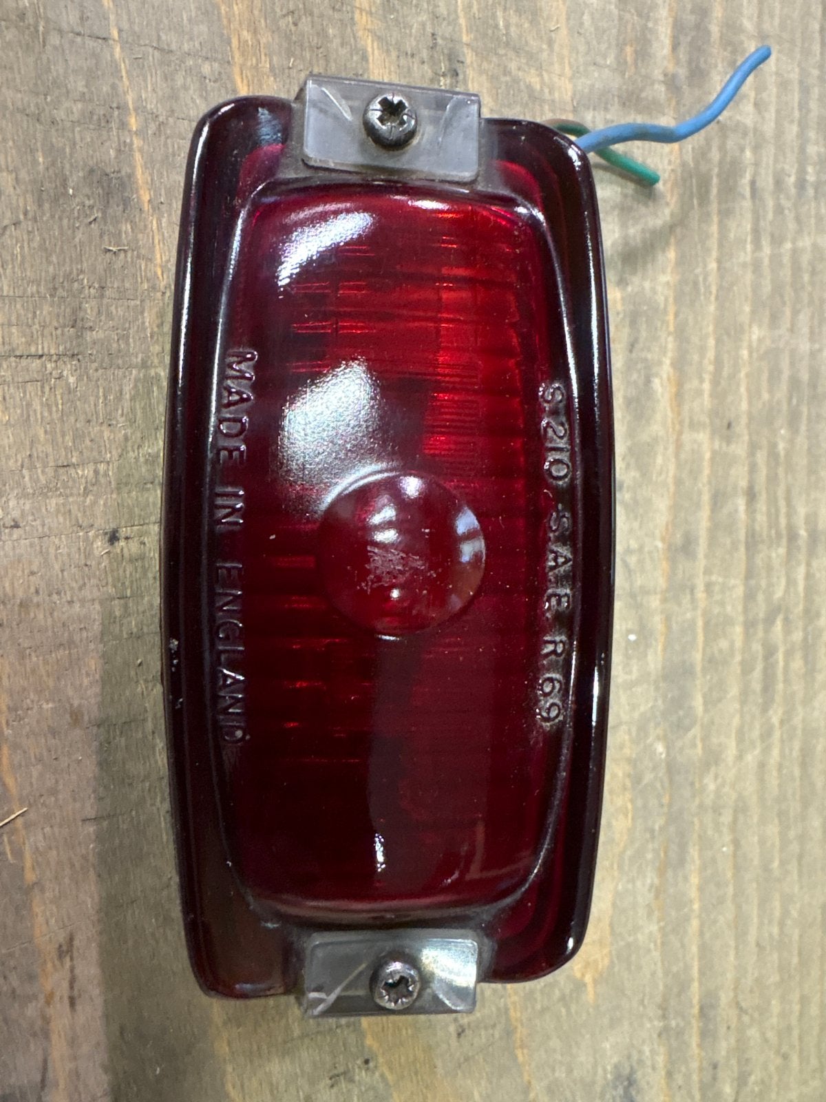 Klassieke Universele Mistlamp Oldtimer - Made in England, Ophalen of Verzenden, Gebruikt, Oldtimer onderdelen