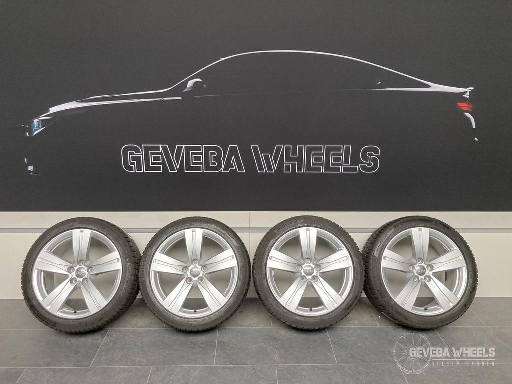 18” originele Audi A5 / S5 velgen + winterbanden 5x112, Auto-onderdelen, Banden en Velgen, 18 inch, -, -, Banden en Velgen